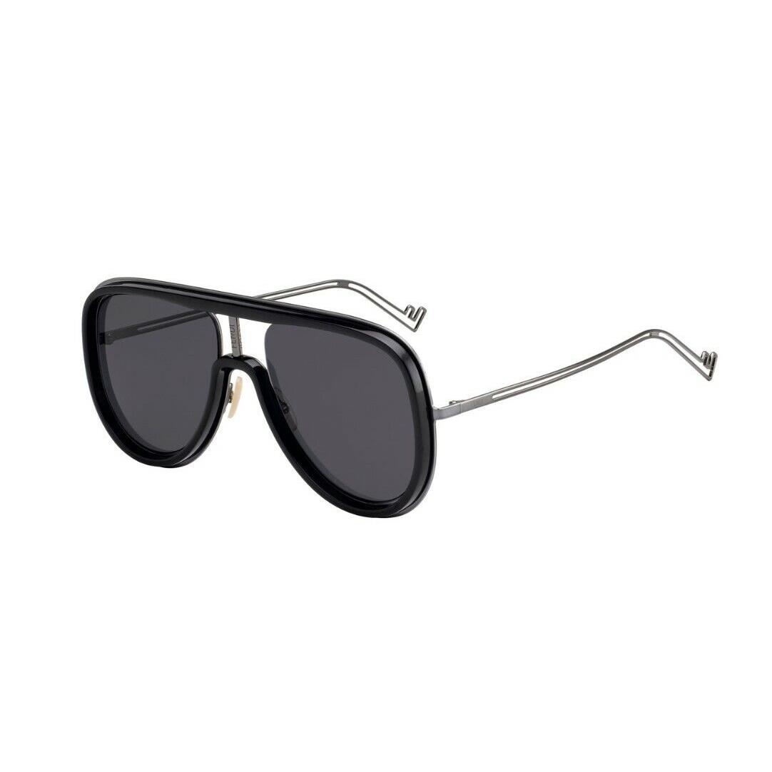 Fendi Futuristic FF M0068/S Black/dark Grey Ans/ir Sunglasses