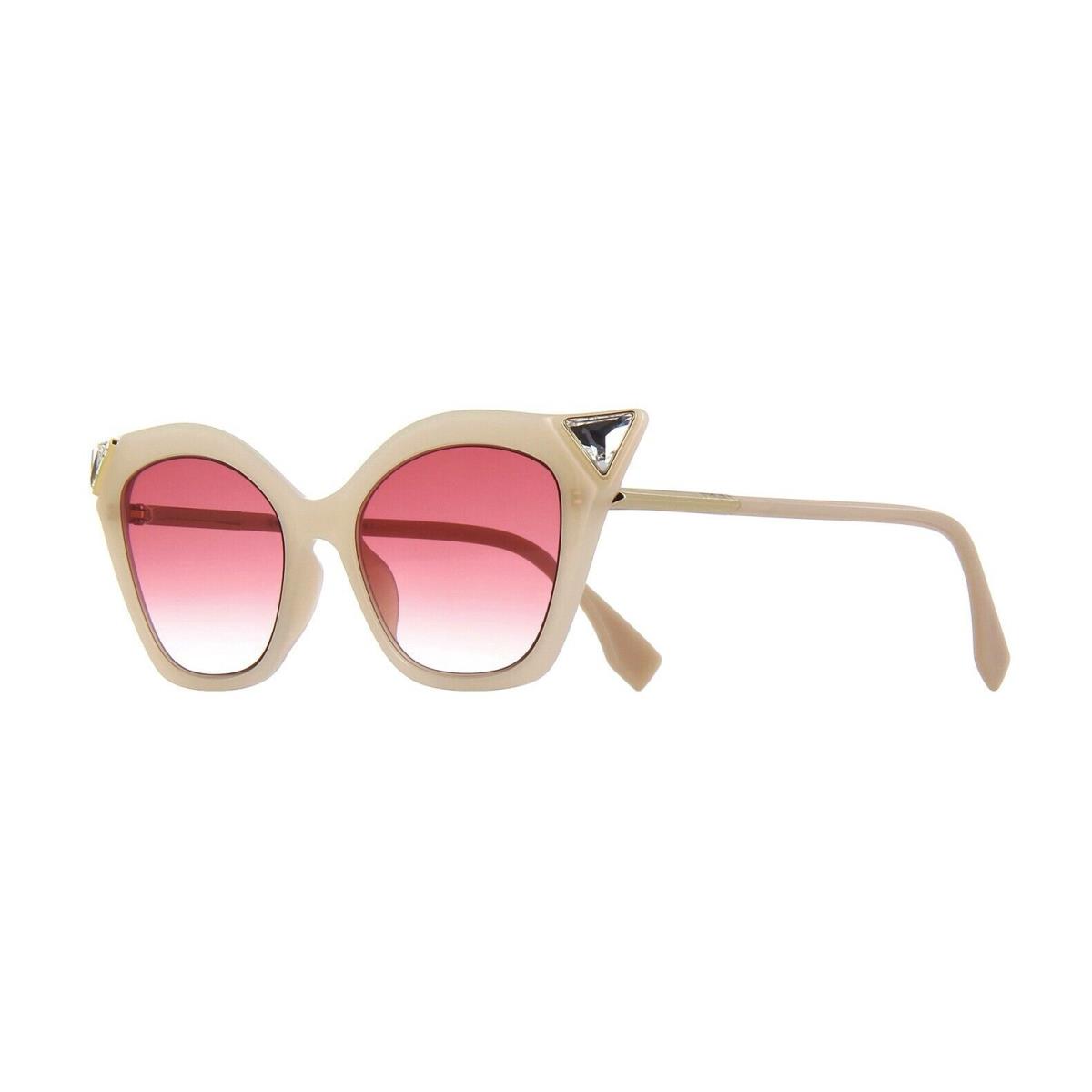 Fendi Iridia FF 0357/G/S Ivory/pink Shaded 40G/3X Sunglasses