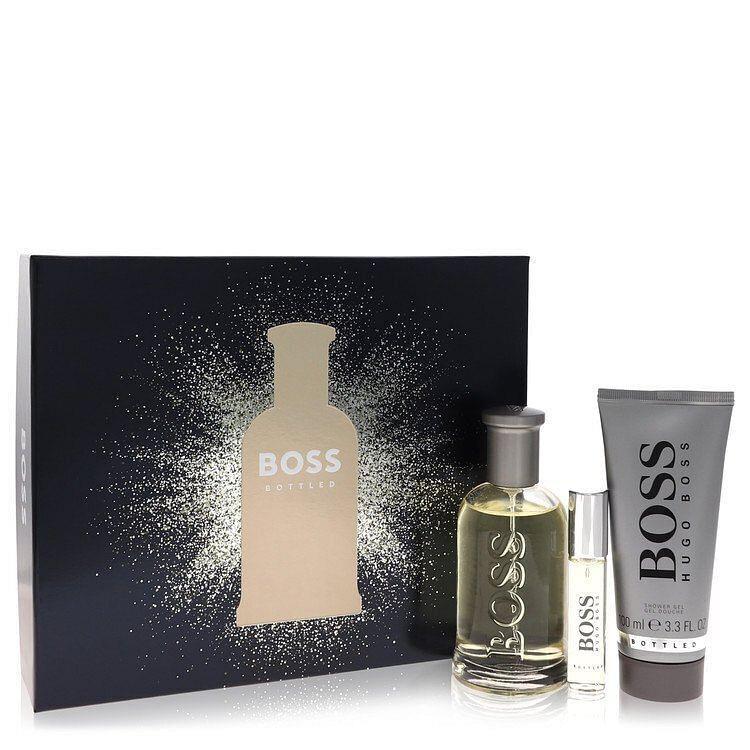 Boss No. 6 by Hugo Boss Gift Set -- 3.3 oz Eau De Toilette Spray + 0.3 oz Mini