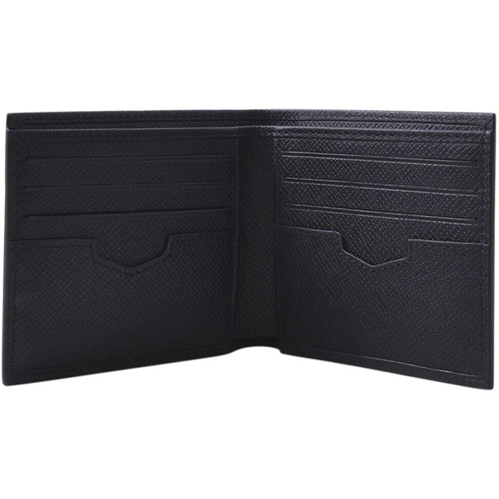 Hugo Boss Shotgun_8CC Men`s Wallet Embossed Leather Black 8-Credit Card Slots