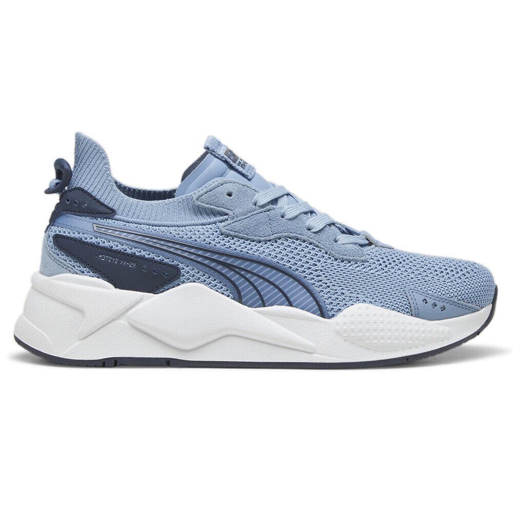 Puma Rsxk Lace Up Mens Blue Sneakers Casual Shoes 39278714 - Blue