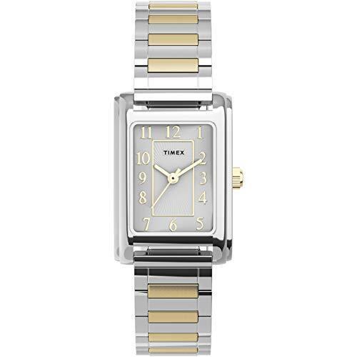 Timex Women`s Meriden 21mm Watch Two-tone with Expansion Band