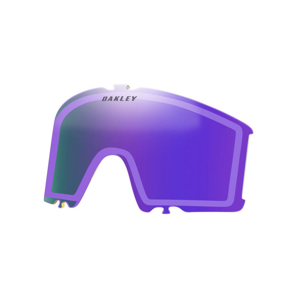 Oakley Target Line M Replacement Lens - Oakley Lenses For Target Line L Goggles Violet Iridium 14% Cat 3 / Target Line M