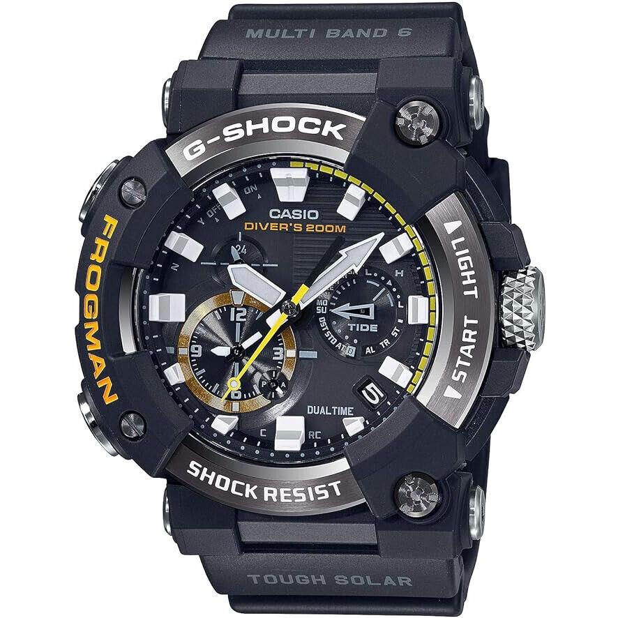Casio G-shock Frogman Black 56.7mm Carbon/stainless Steel Watch GWFA1000-1A