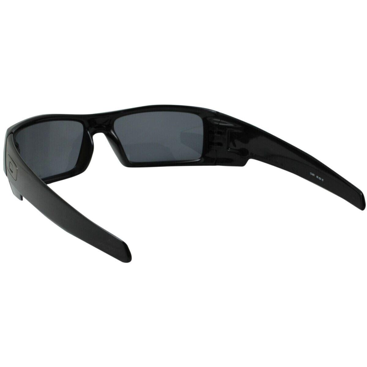 Oakley Sunglasses Gascan Polished Black W/grey Polaized 12-891 - Frame: Black, Lens: Gray