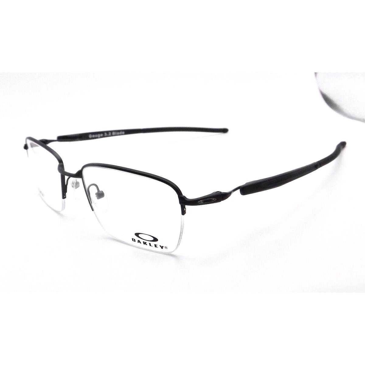 Oakley Gauge 3.2 Blade Eyeglasses OX5128-0152 Matte Black Frames Clear Lens