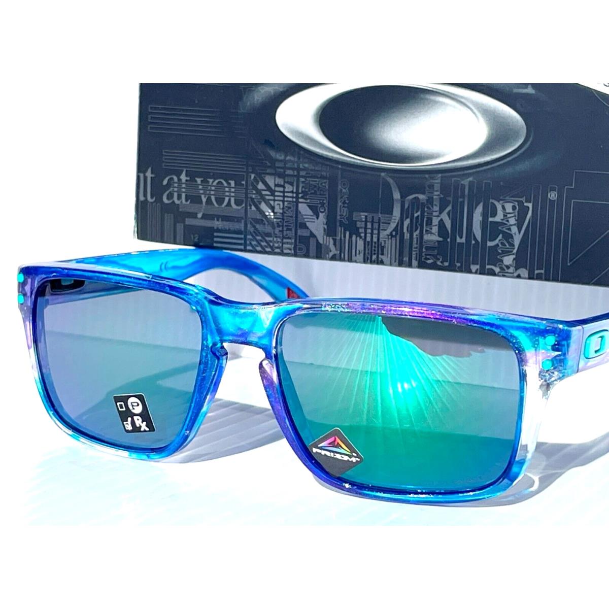 Oakley Holbrook XS Youth Shift Spin Blue Prizm Jade Lens Sunglass 9007-14