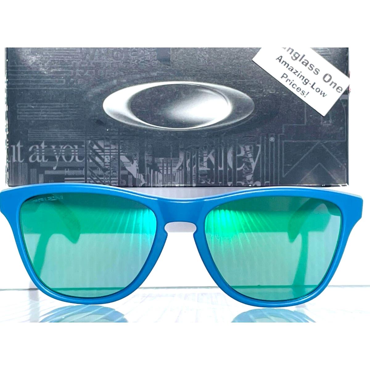 Oakley Frogskins XS Youth Matte Poseidon Prizm Jade Lens Sunglass 9006-32