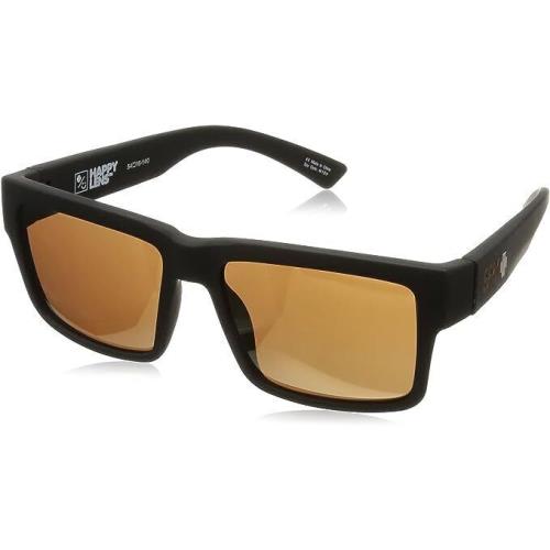 Spy Optic Men`s Montana Square Sunglasses Soft Hd+ Happy Lens 673407973417 3864