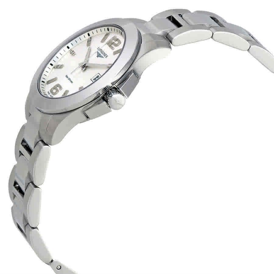 Longines Conquest Silver Dial Ladies 34 mm Watch L33774766