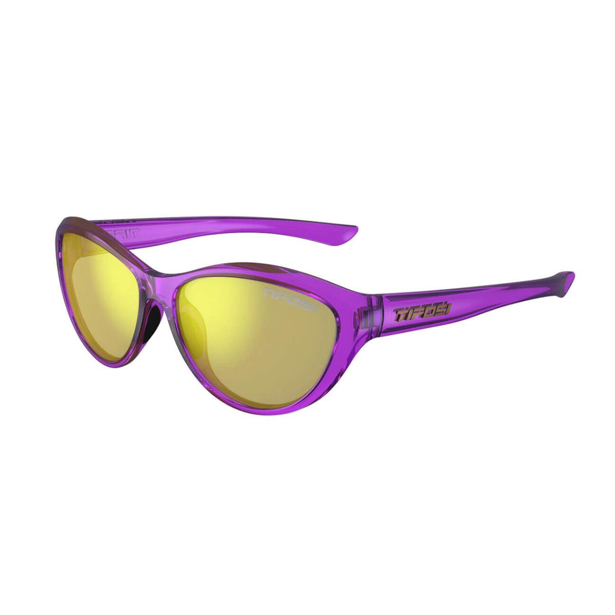 Tifosi Shirley Black Brown Onyx Ultraviolet Peach Teal Blue Tortoise Sunglasses Ultraviolet Smoke Yellow