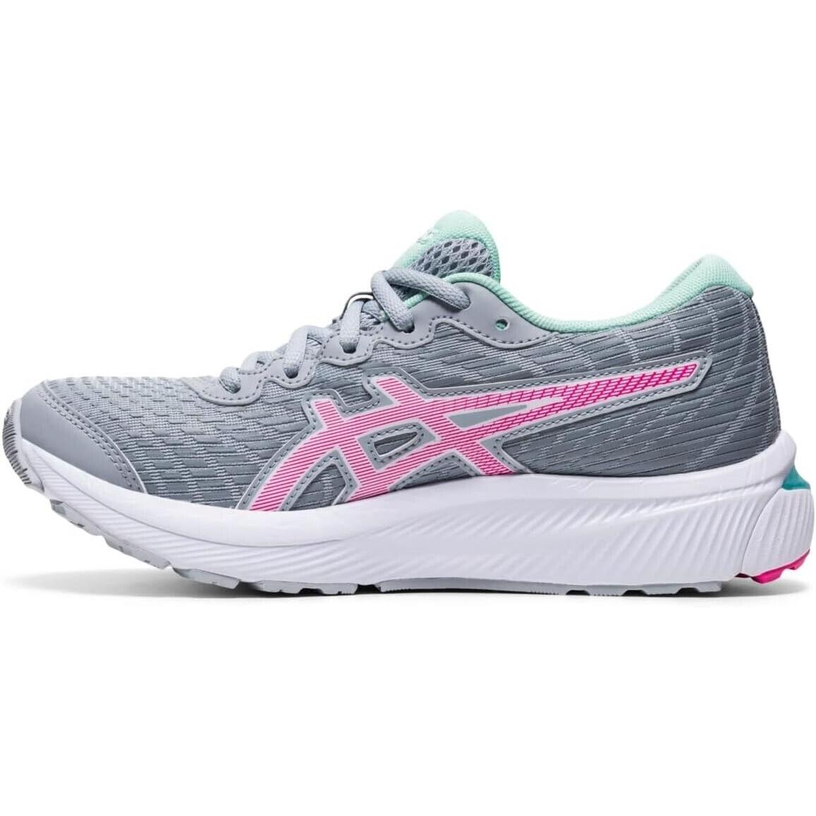 Asics Womens Gel-cumulus 22 GS Athletic Shoe Casual Sneakers Grey/pink US 7M