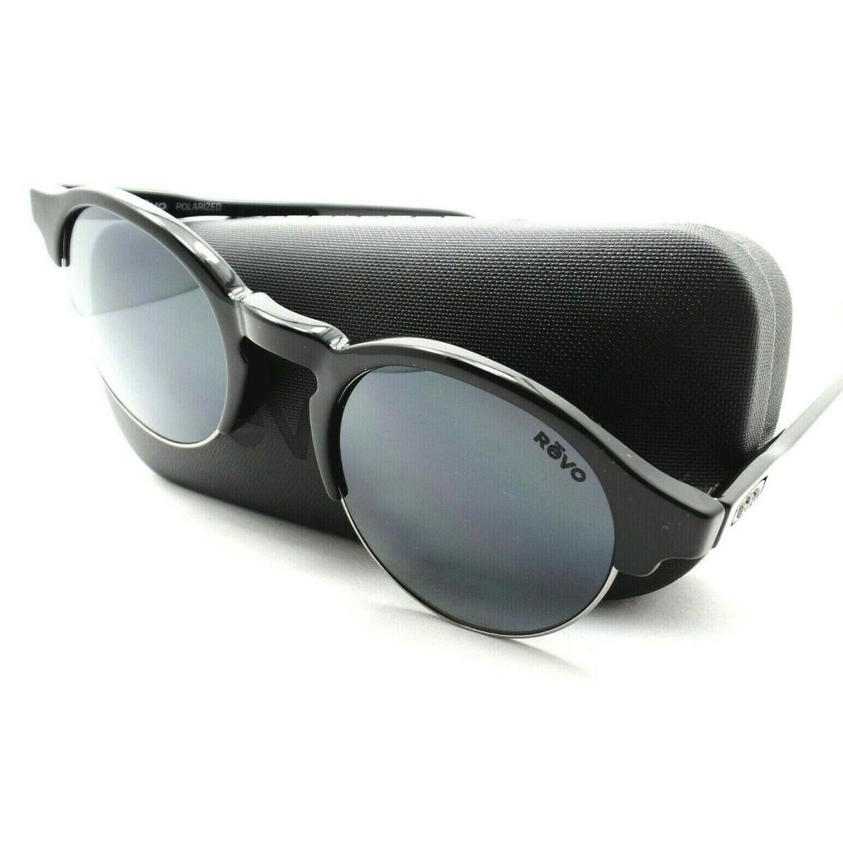 Revo Reign Black Graphite Polarized 49 Sunglasses