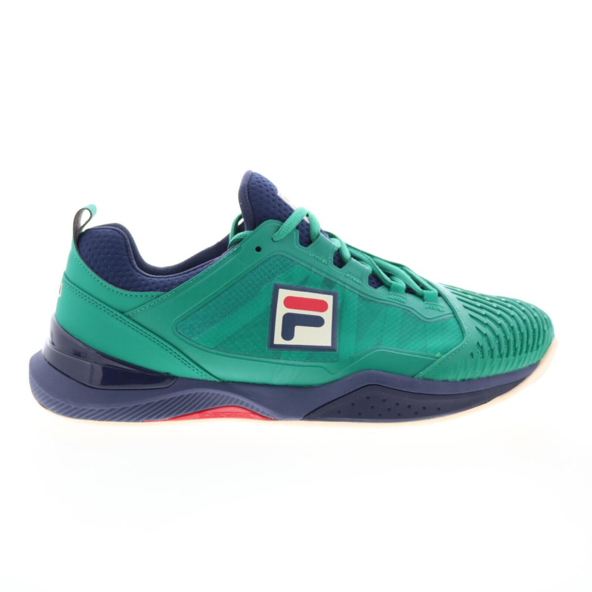 Fila Speedserve Energized 1TM01898-421 Mens Green Athletic Tennis Shoes