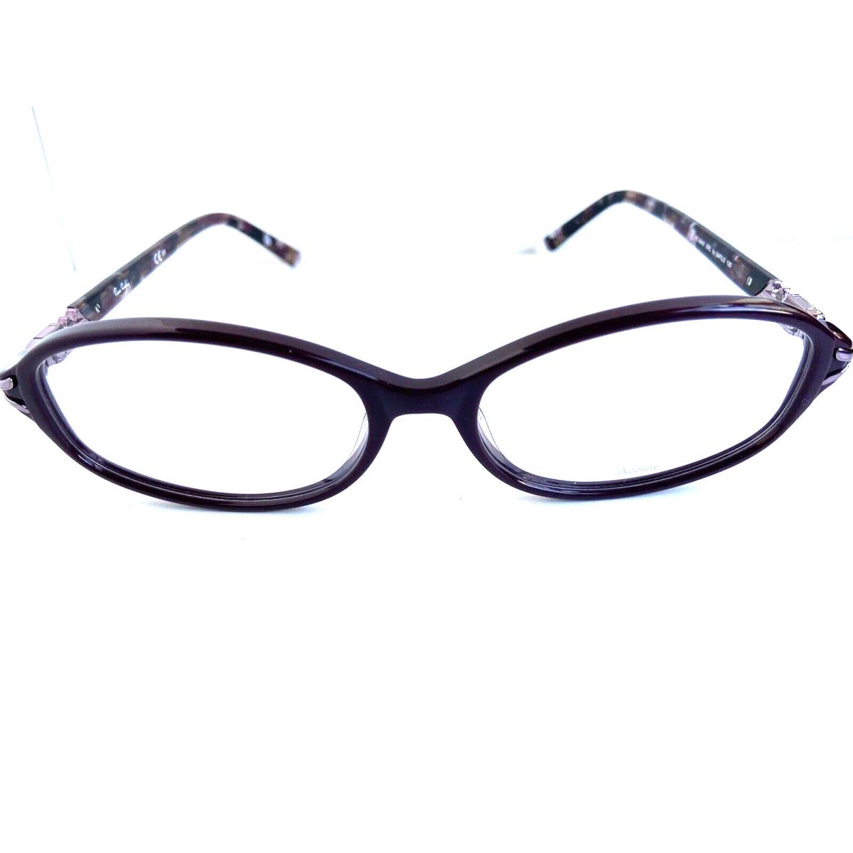 Pierre Cardin 55-17-135 55mm Oval Deep Burgundy Women`s Eyeglasses