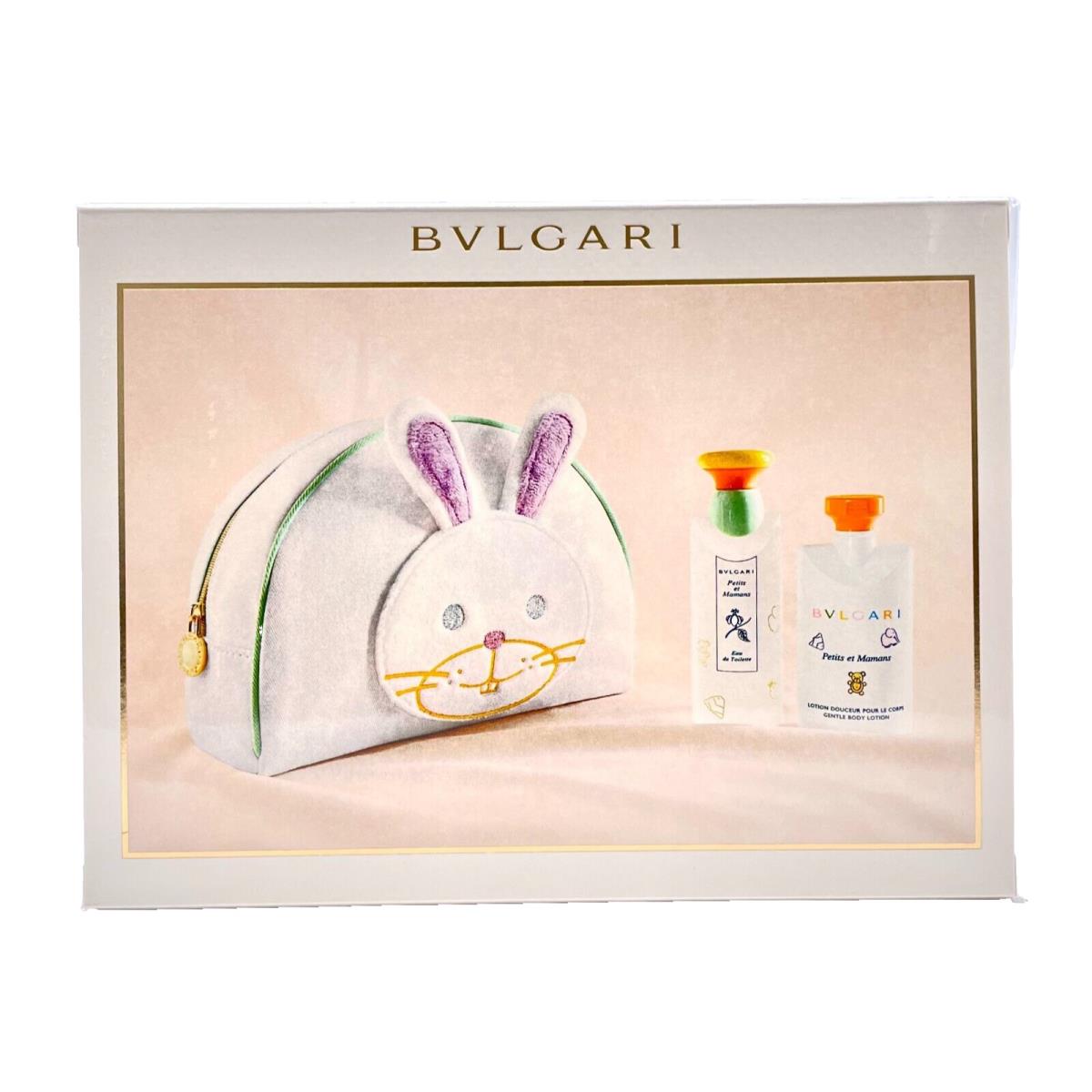 Bvlgari Petits Et Mamans Women 3pc Gift Set 3.4oz Edt SPR+2.5oz Lotion+pouch