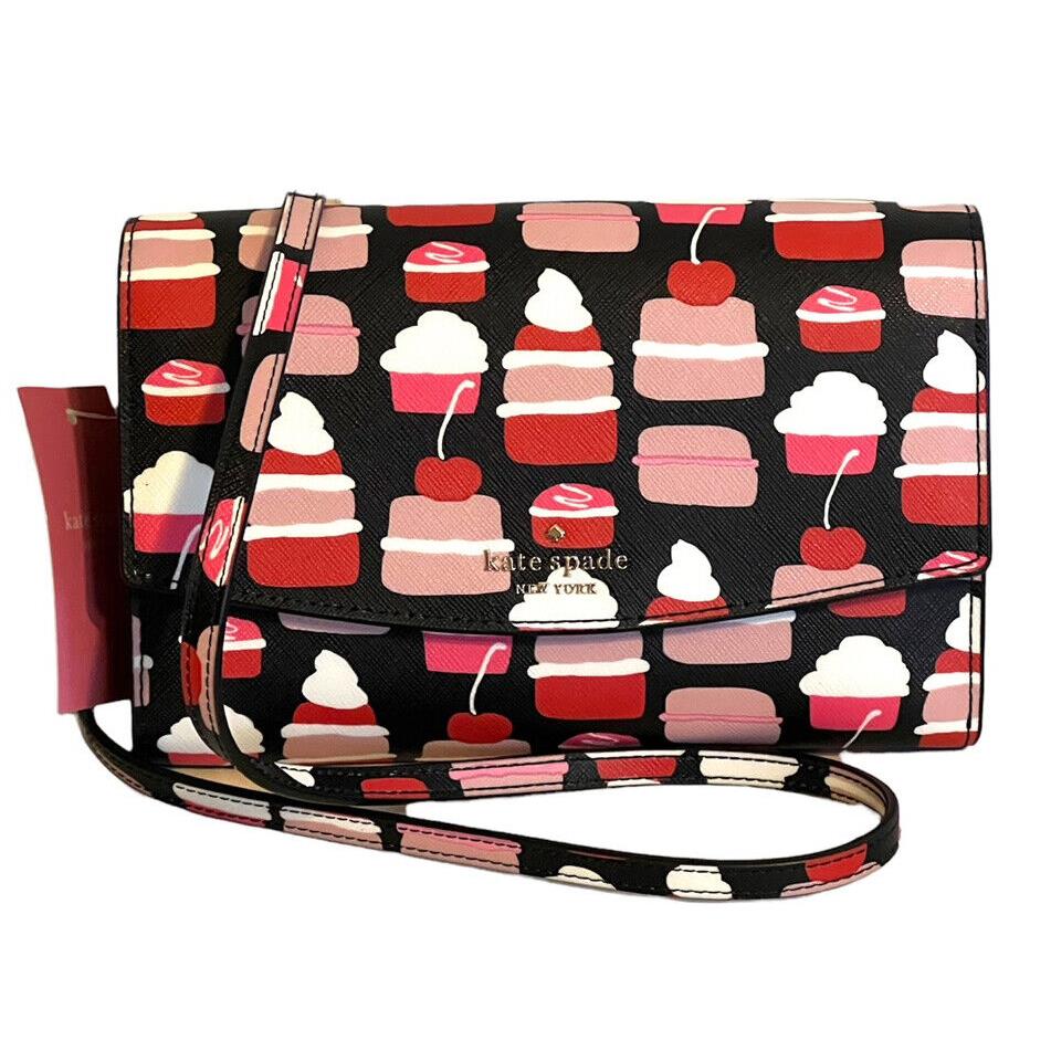 Kate Spade Laurel Way Mini Pastries Winni Cupcakes Phone Crossbody Bag Giftable