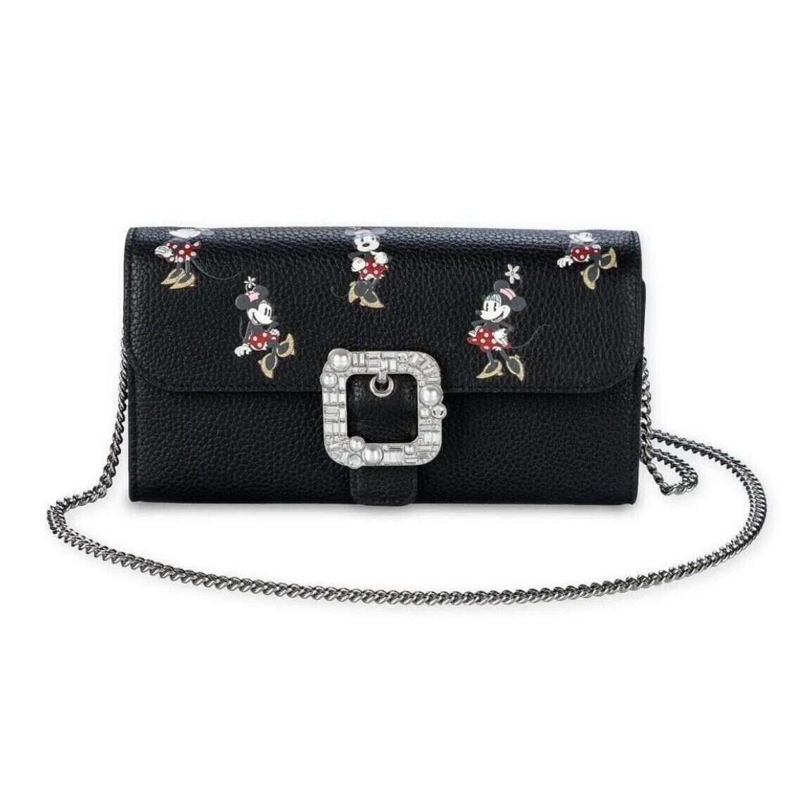 Kate Spade Disney Parks Minnie Mouse Leather Wallet Crossbody Bag