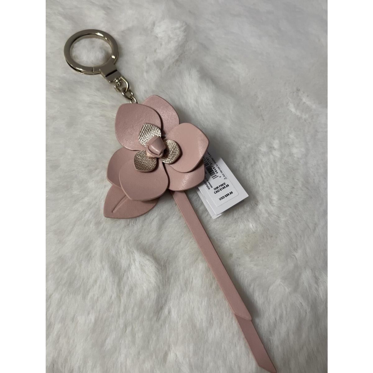 New Kate Spade Floral Keychain Key Fob Bag Charm