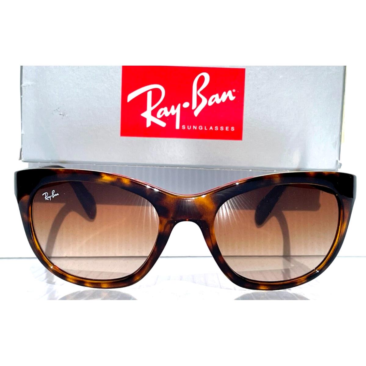 Ray Ban Shiny Tortoise Gradient Bronze Lens Womans Sunglass RB 4216 710/13