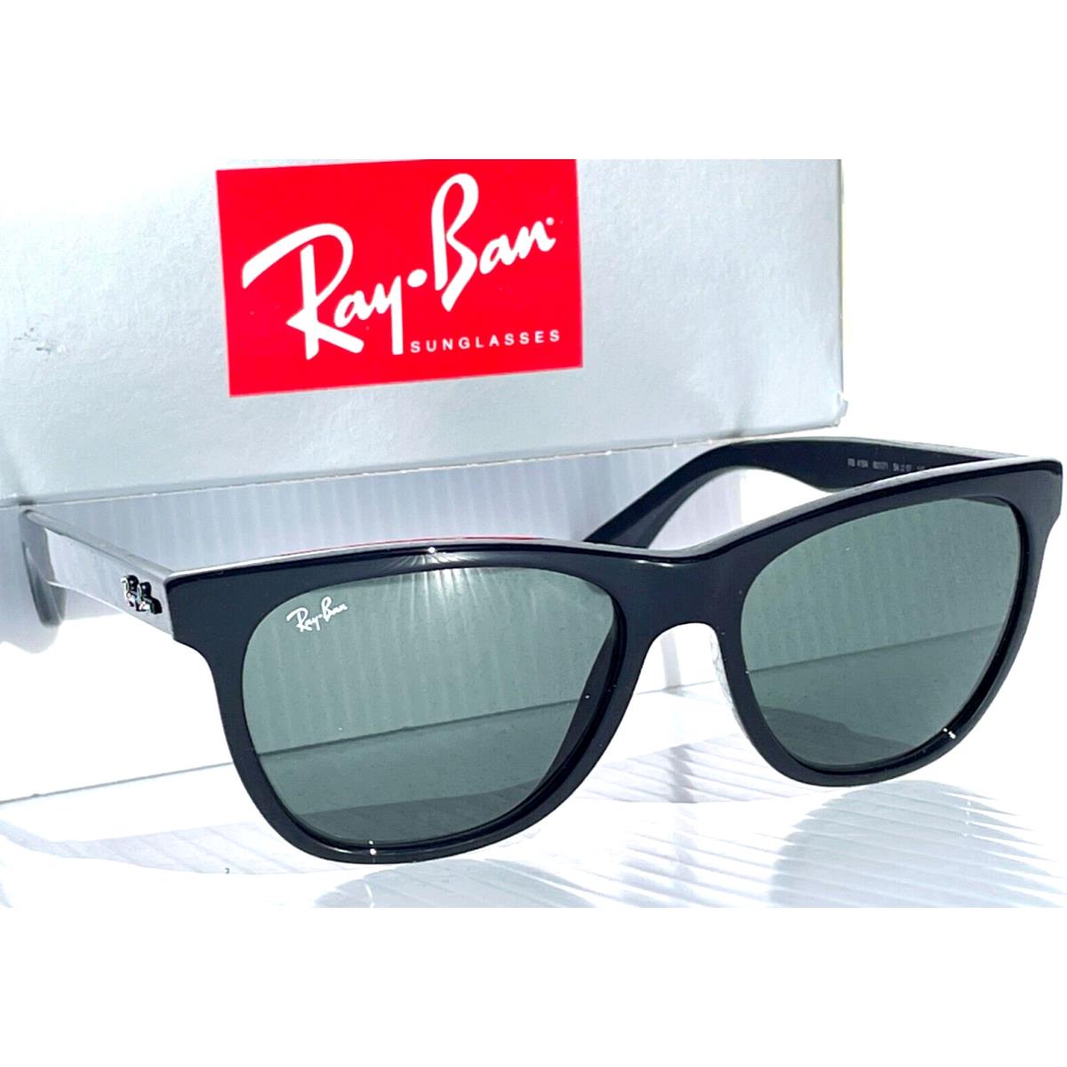 Ray Ban Polished Black UV Protective Green Lens Sunglass RB 4184 601/71