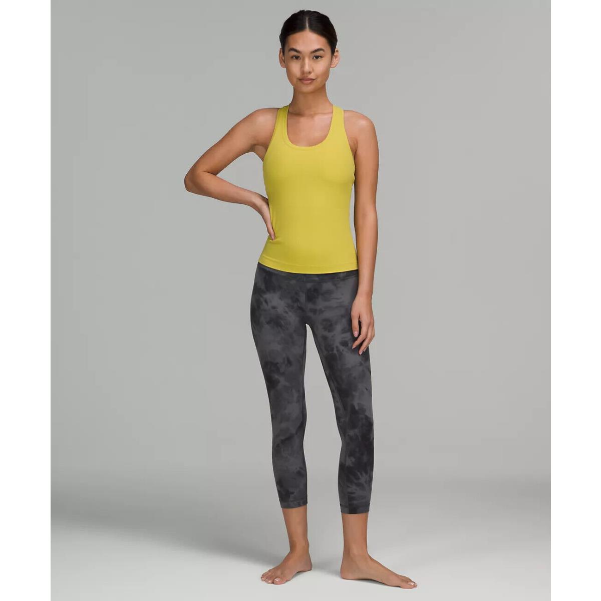 Lululemon Align High Rise Legging Crop 23 - Retail $88-$98 Diamond Dye Pitch Grey Graphite Grey