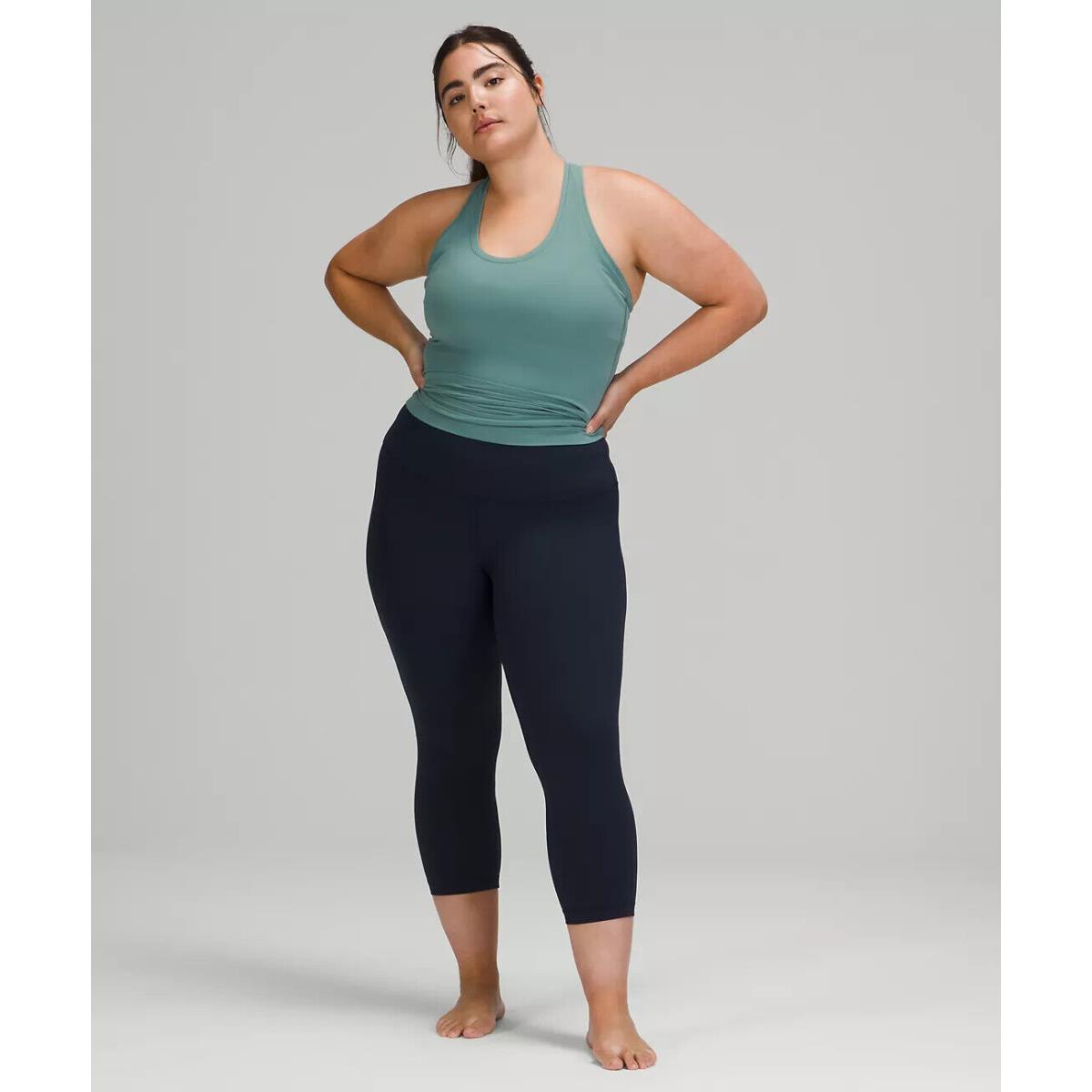 Lululemon Align High Rise Legging Crop 23 Retail True Navy