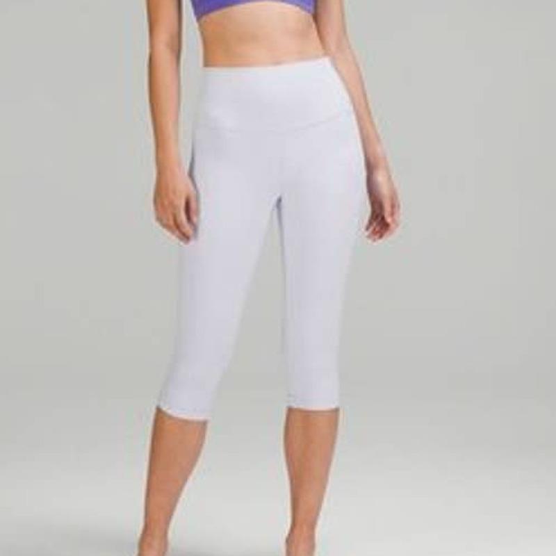 Lululemon Align High-rise Cropped Leggings Stretch Women`s Size 12