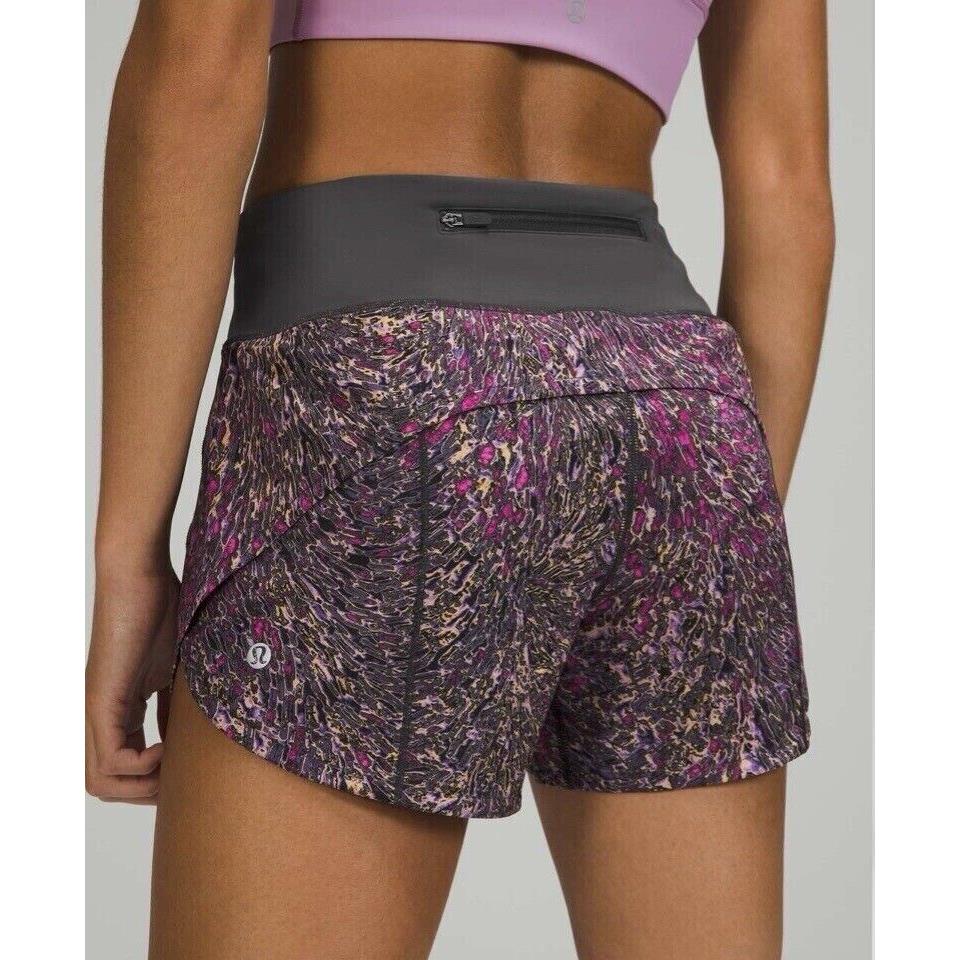 Lululemon W/tag Most Popular Hard-to-find Speed Up MR Short 4 Lined 6Tall