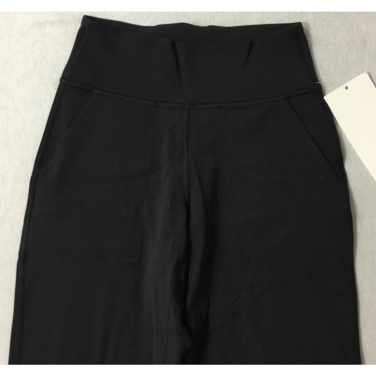 Lululemon Women`s Align Jogger Crop LW6ATAS Black Size 4