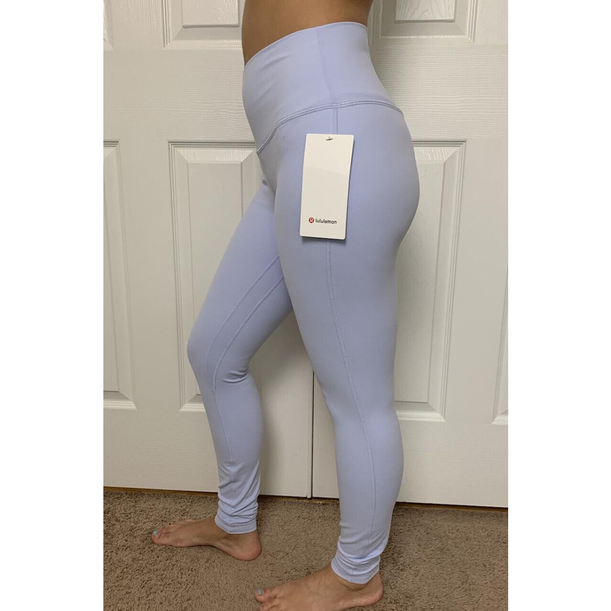 Lululemon Size 12 Align HR Pant 28 Pastel Blue Pslb Nulu Tight Soft Run Yoga