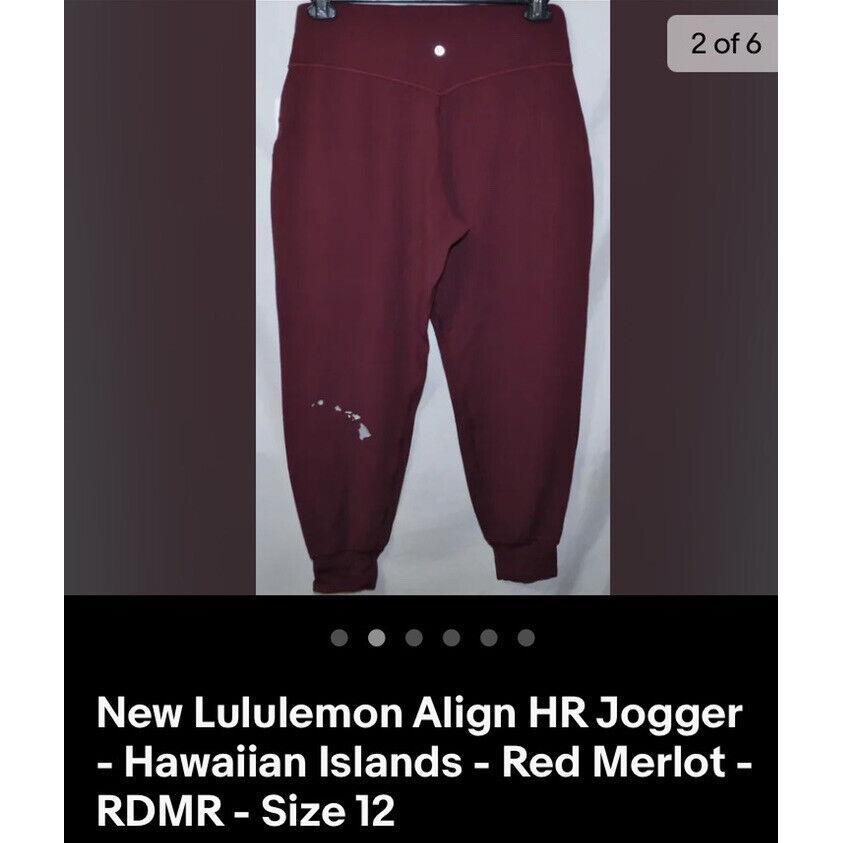 Lululemon Aloha Align Joggers 12