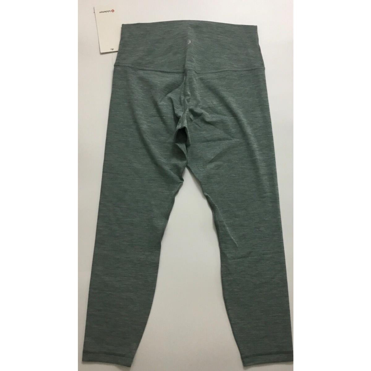 Lululemon Women`s Align HR Pant 25 LW5CZOS Httw Green Size 12