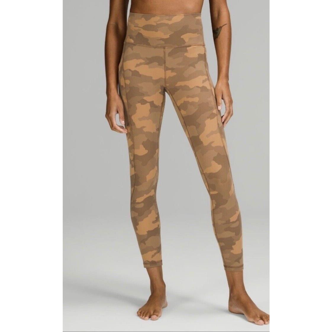 Lululemon Align High-rise Pant with Pockets 25 Camo Beige//size 18