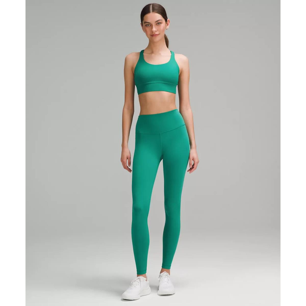 Lululemon Wunder Train High-rise Tight 28 Cascadia Green. Size 14. LW5DJ0S