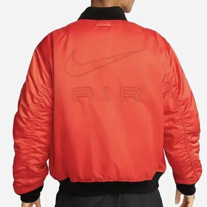 Nike DV9891-633 Nike Air Therma-fit Satin Bomber Jacket Picante Red - Medium