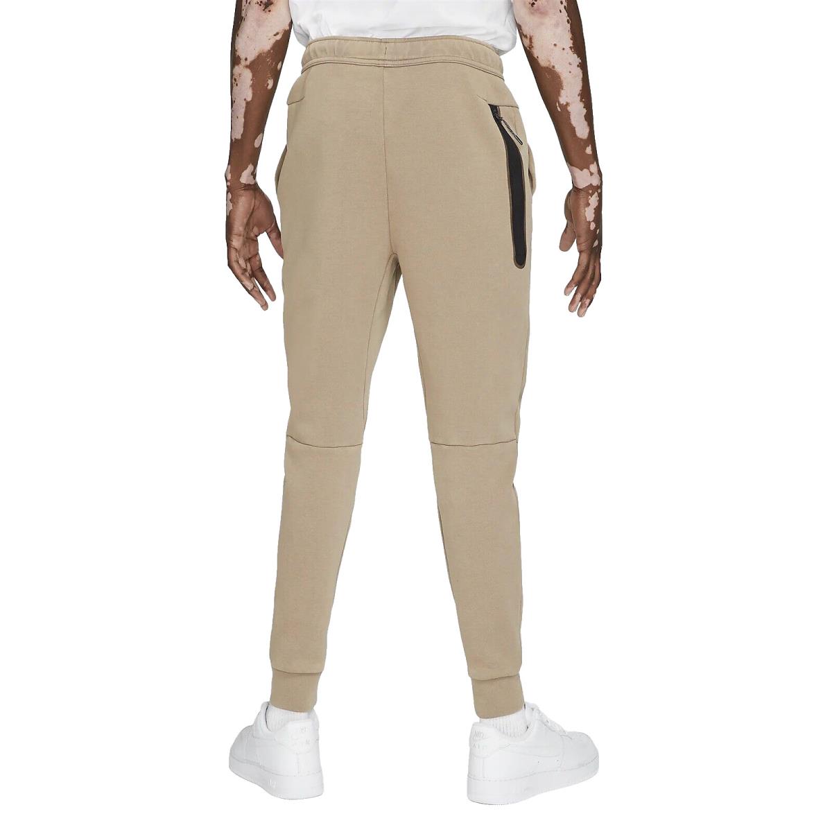 Nike Tech Fleece Washed Jogger Pants CZ9918-229 Faded Taupe Haze Men`s XL