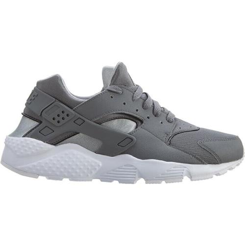 2021 Nike Huarache Run Cool Grey Wolf Grey White Youth SZ 4Y 654275-012 - Gray, Manufacturer: Cool Grey / Wolf Grey / White