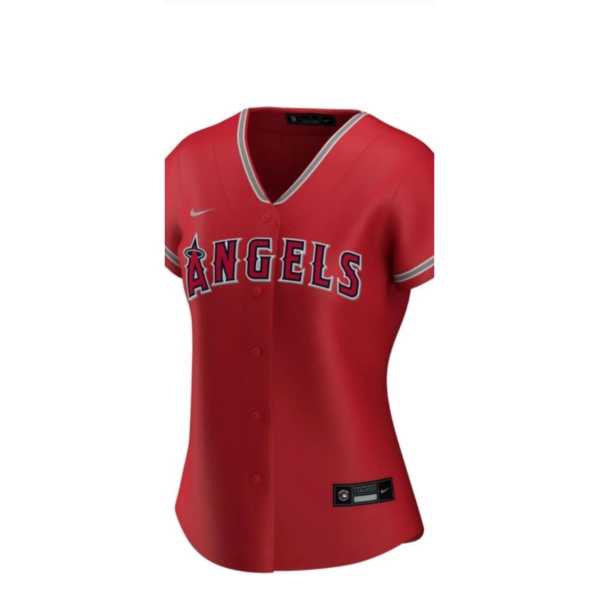 Los Angeles Angels Of Anaheim Women`s Nike Jersey Size Medium