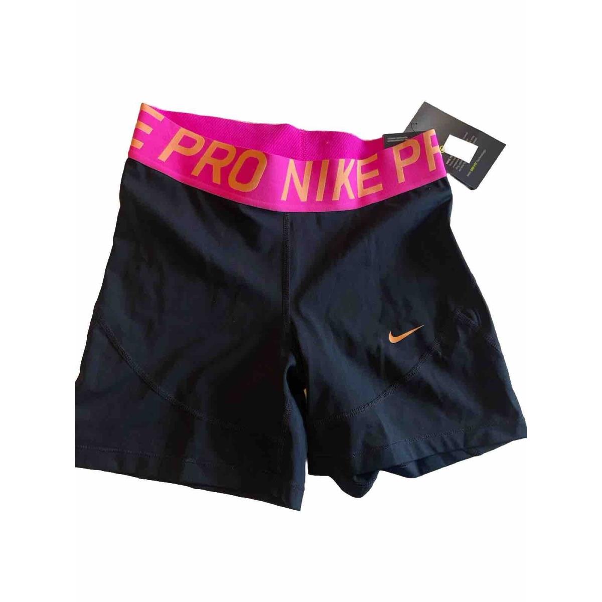 Nike Pro Tight Fit Shorts Swoosh Bra Gray/black/print sz L Med Support