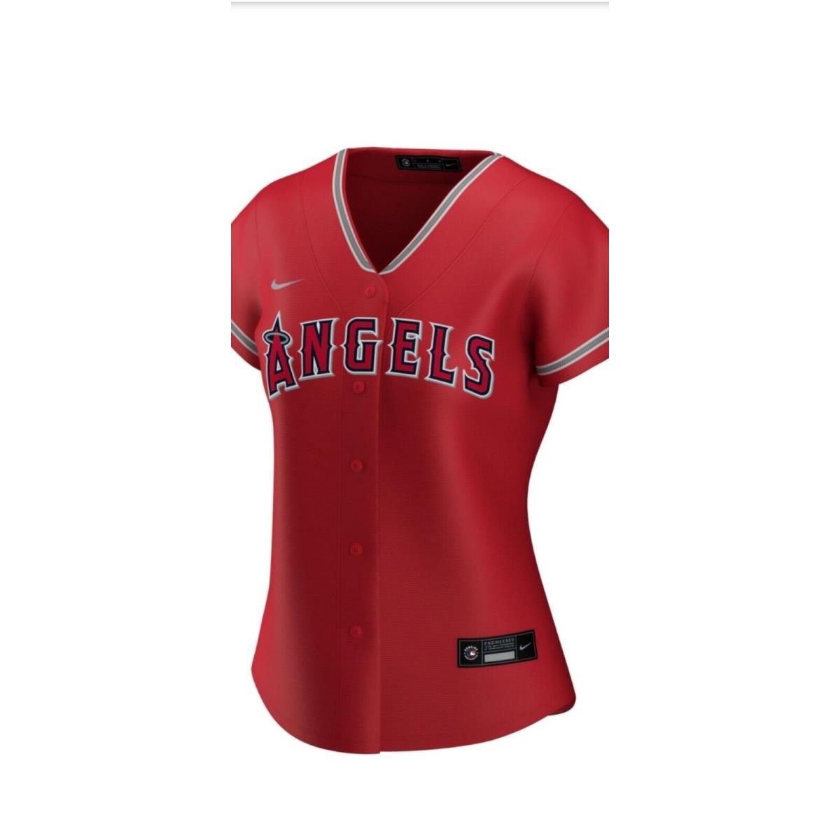 Mike Trout Angels Women`s Nike Jersey Size Small