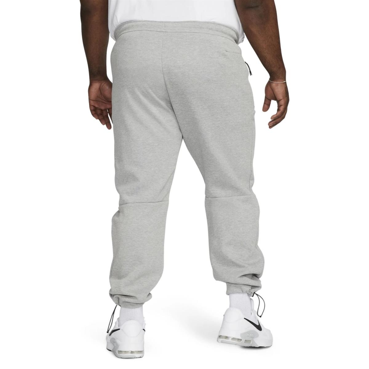 Men`s Nike Grey Heather/black Sportswear Tech Fleece Pants DQ4312 063 - M