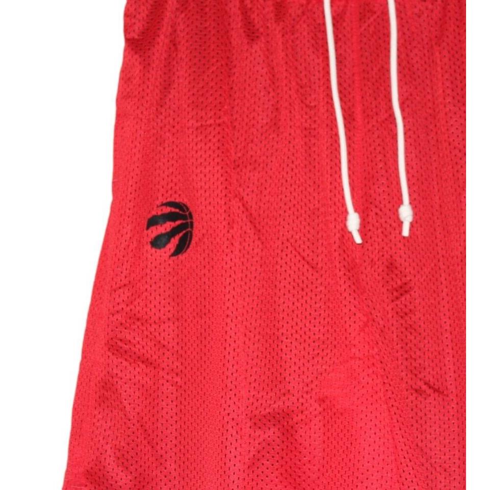 Nike Mens Reversible Basketball Shorts Toronto Raptors Red / Black Size Xxlt