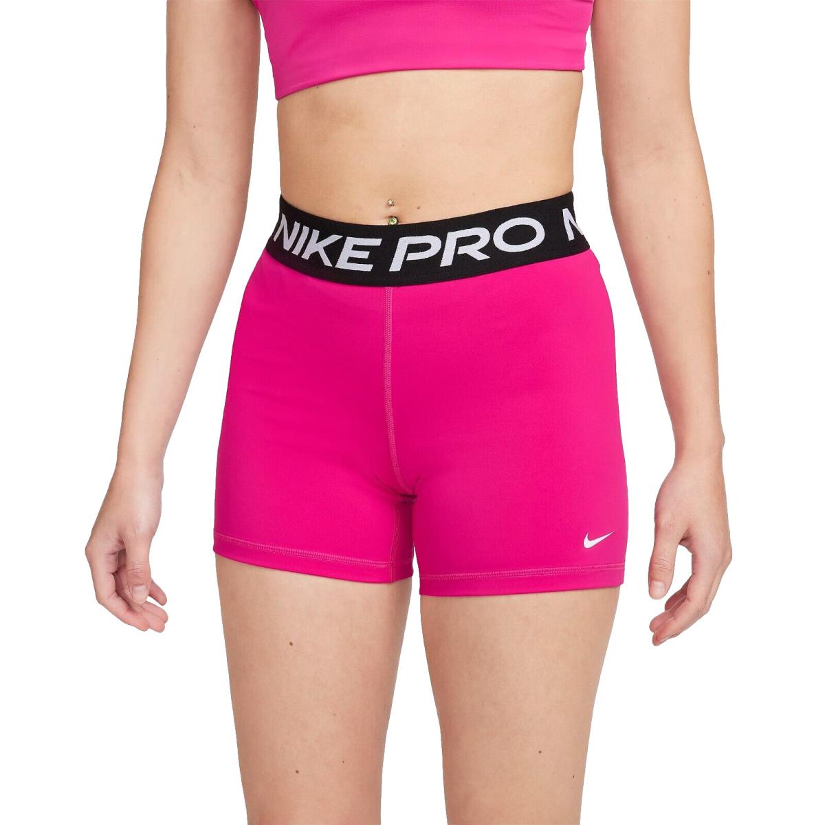 Nike S Women`s 365 Pro 5`` Volleyball Shorts Fireberry/black CZ9831-616