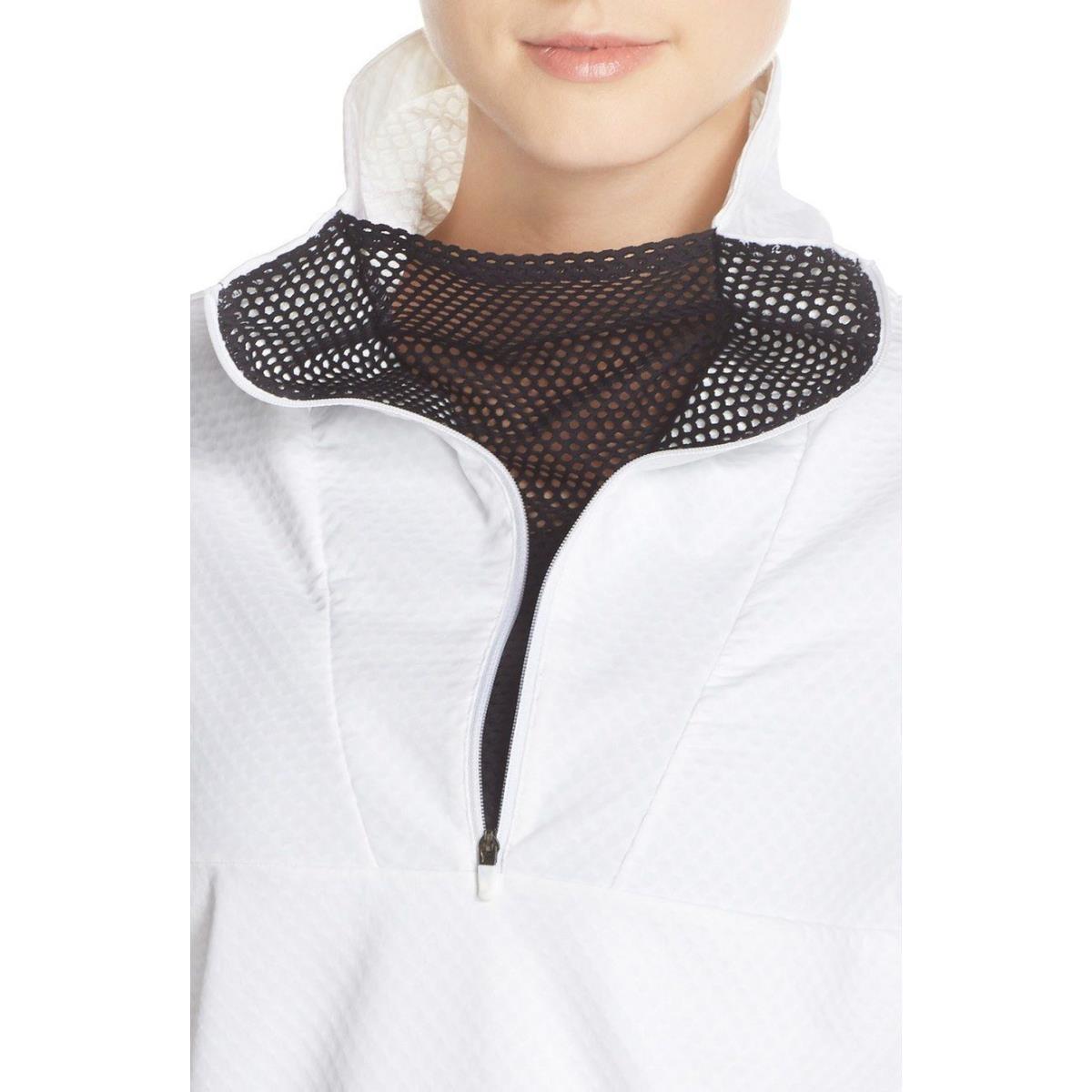 Nike Women`s Motion Cover Up Training Jacket White 743166 100 Size XL