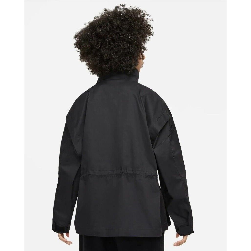 Nike Sportswear Essentials M65 Women`s Jacket Black Baggy Military DD5985-010