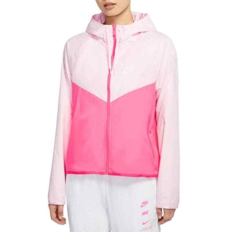 Nike Sportswear Windrunner Jacket `pink Foam` Women`s Size XS BV3939-664