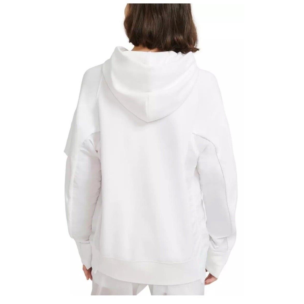 Nike x Sacai Nrg Unisex Pullover Hoodie White CW2419-100 Sz XL