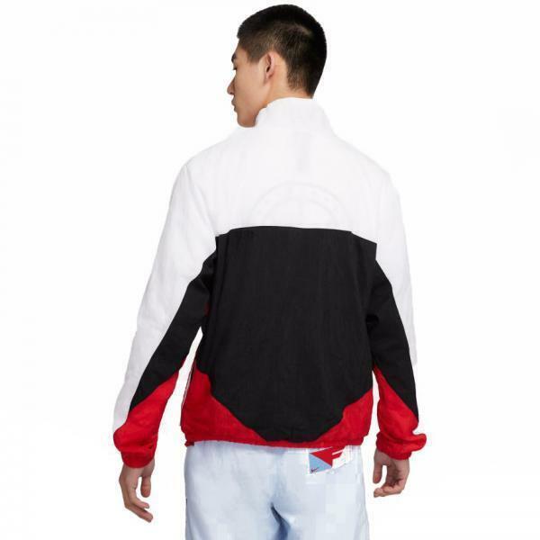 Nike Flight Mens Basketball Pack Jacket Black/white/university Red Size: XL