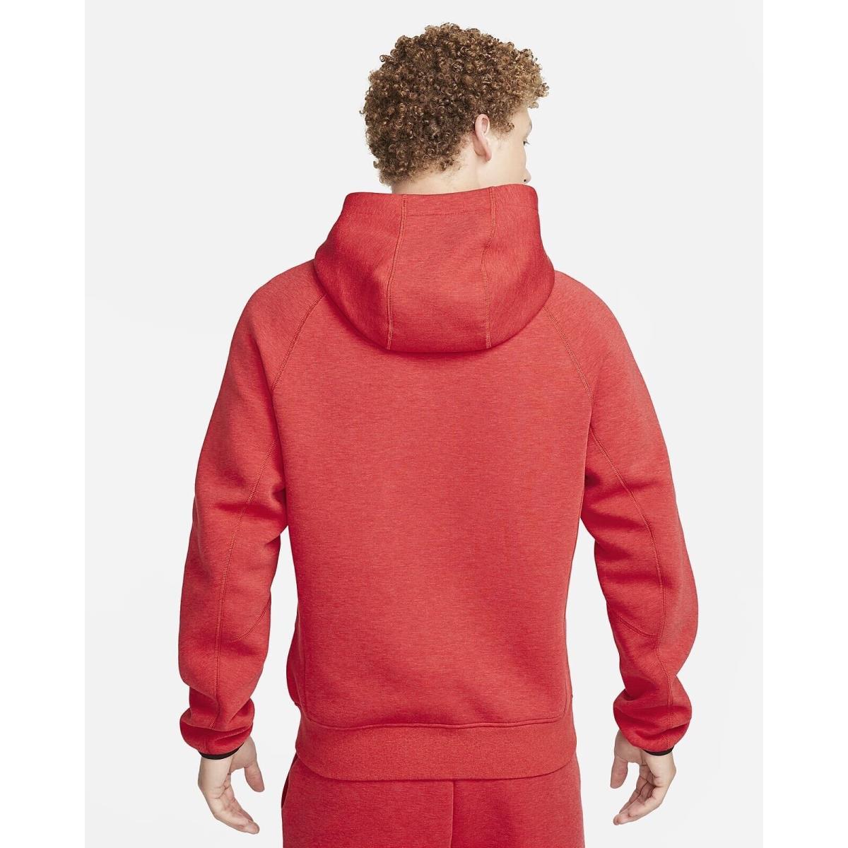 Nike Sportswear Tech Fleece Hoodie Light University Red Sz 3XL FB8016-672